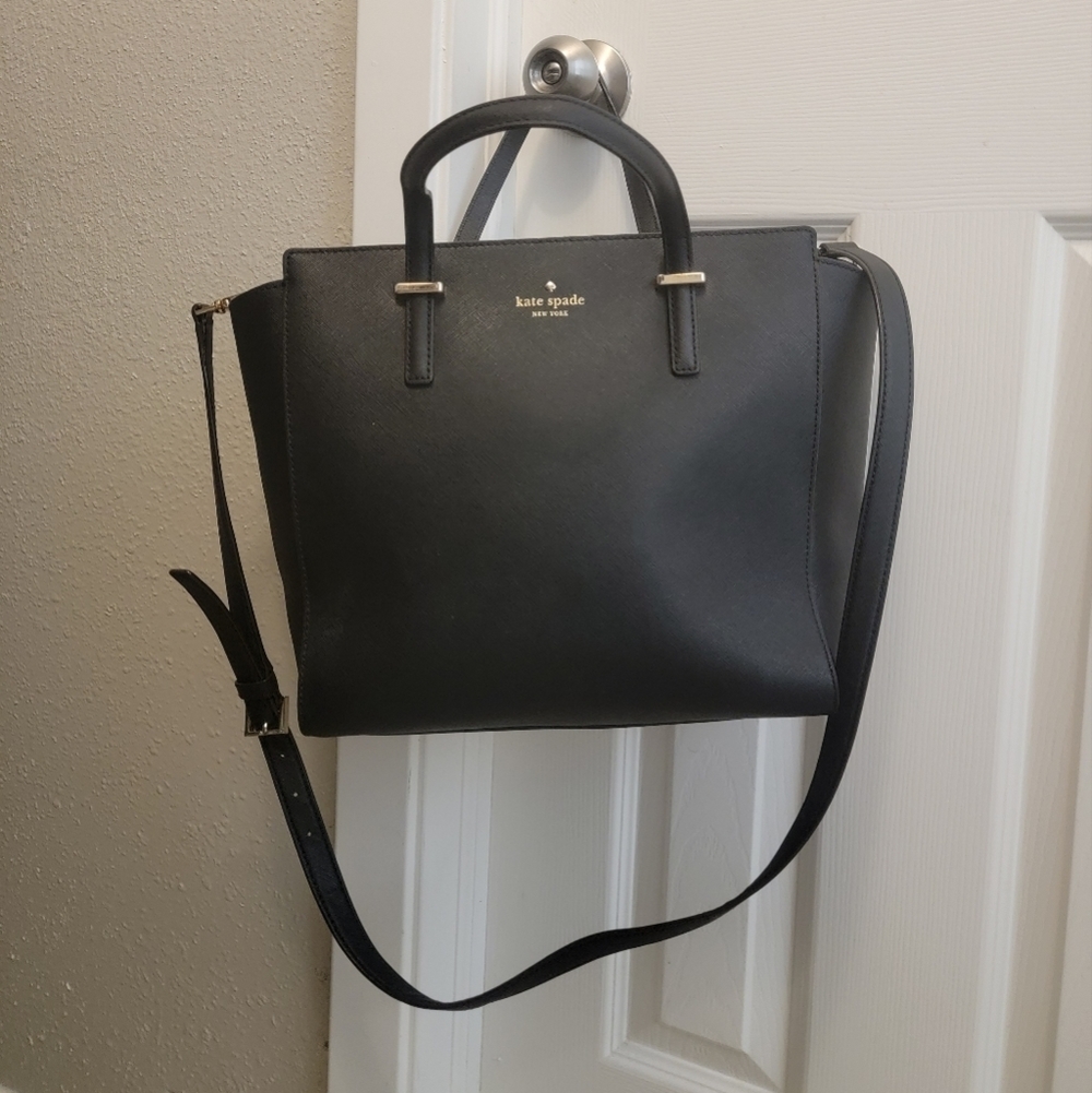 Kate Spade USED new york shoulder bag 2way leather BLK - Picture 15 of 16